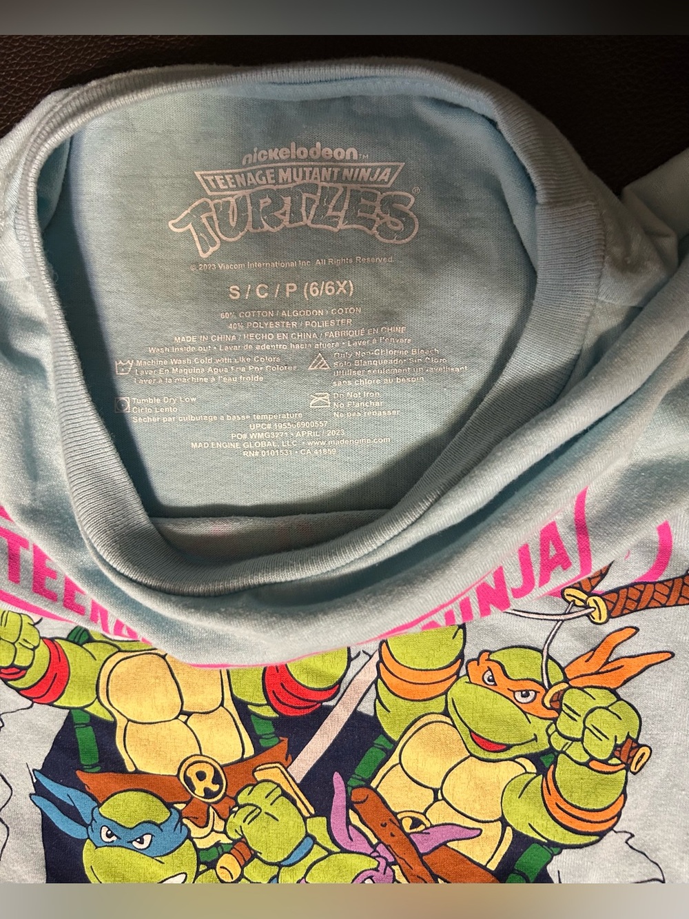 Nickelodeon Teenage Mutant Ninja Turtles T-Shirt. Size Boys S. - Picture 7 of 9